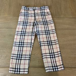 Pre-owned Boy's Burberry Dress Pants| Sz. 4
